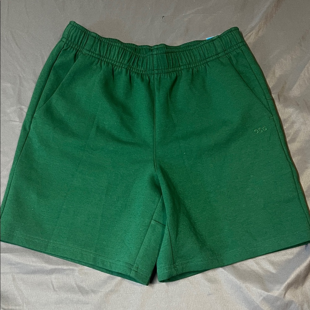 DSG Dark Green Sport Fleece Shorts
